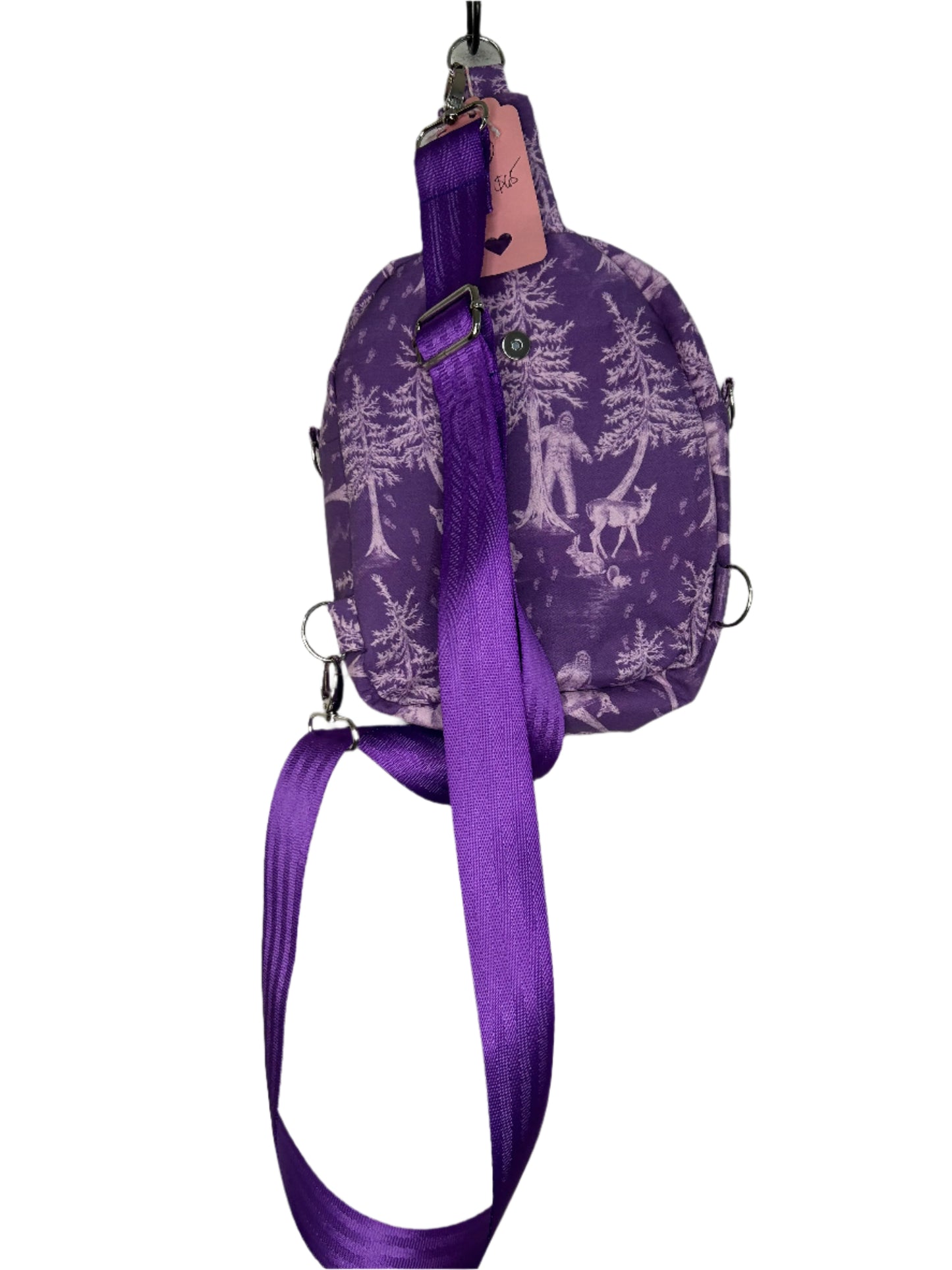 Friends of Bigfoot Convertible Pebble Bag