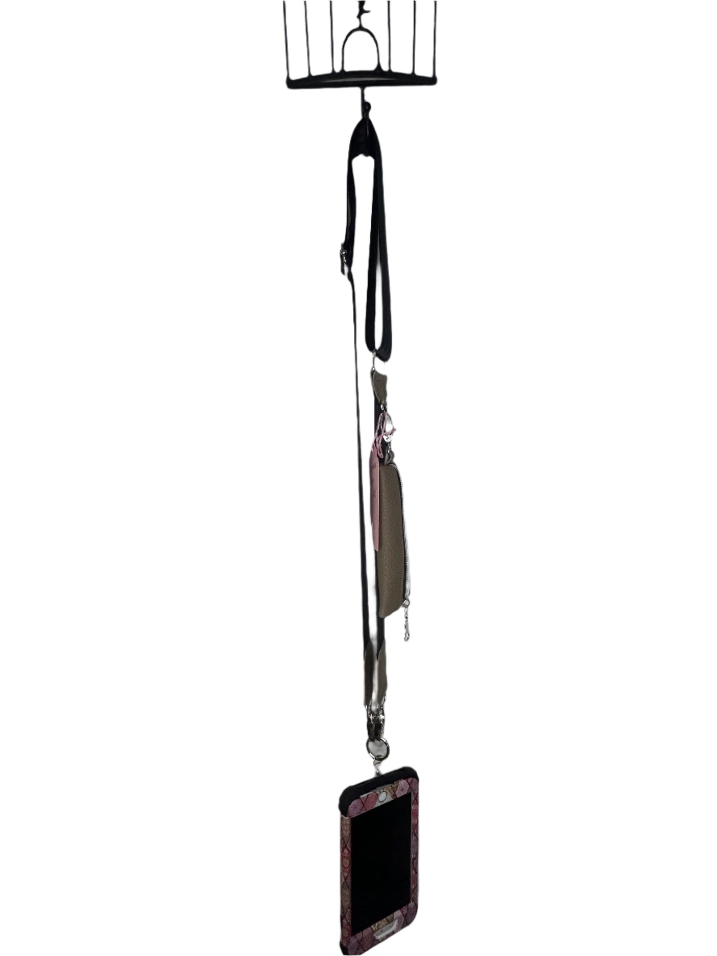 Cellphone Sling with Removable Zipper Pouch
