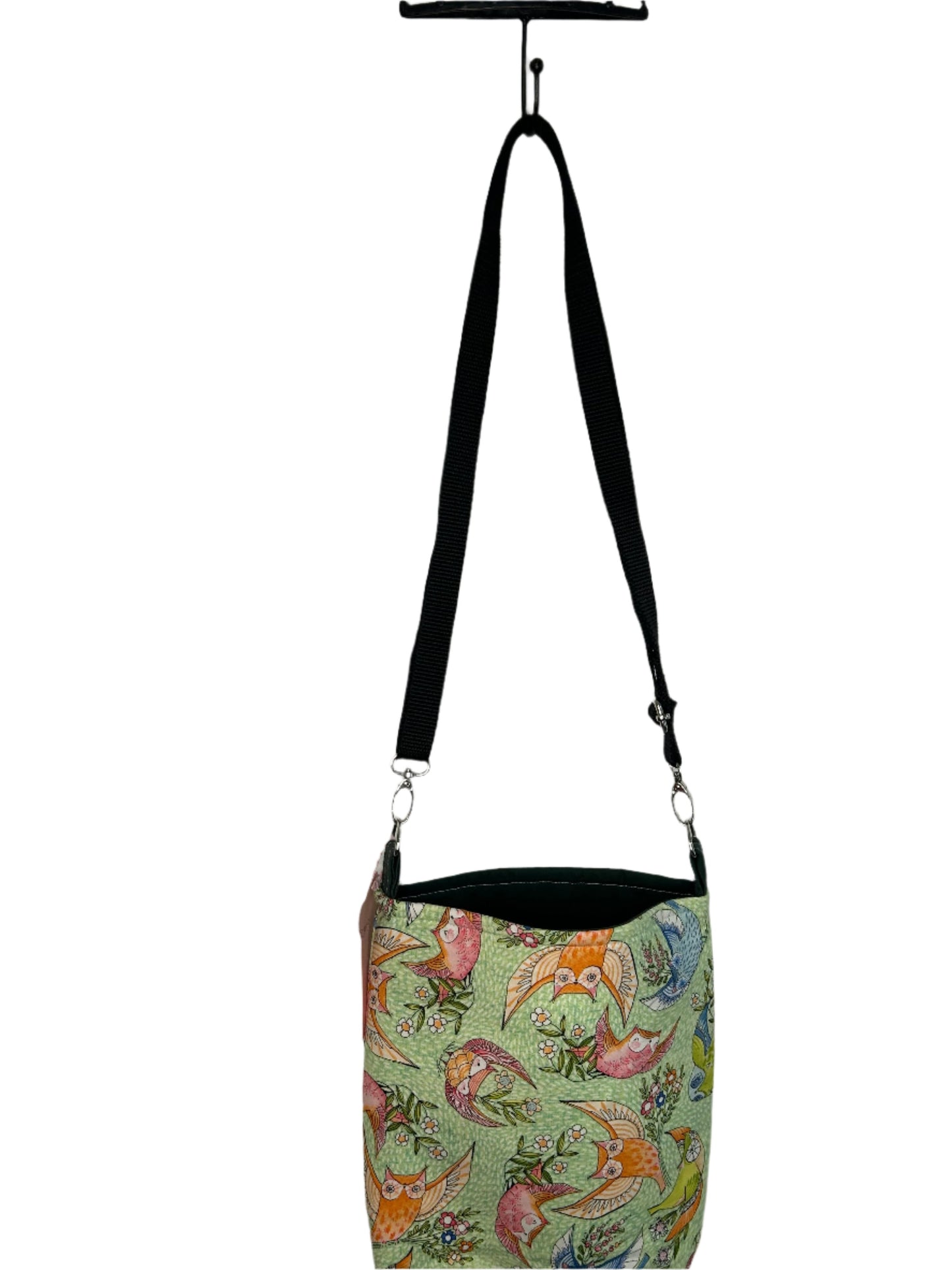 Tossed Owls Crossbody Bag