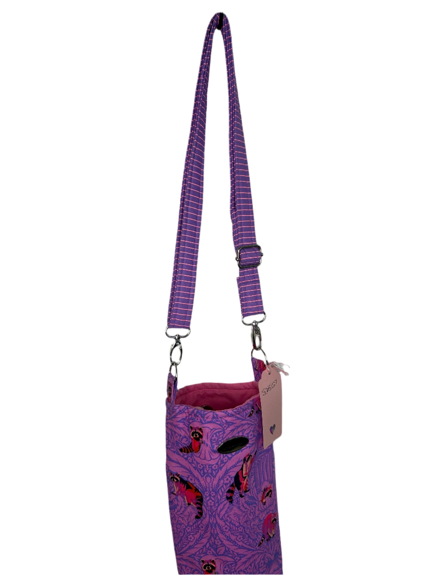 Sneaky Raccoon Water Bottle Bag