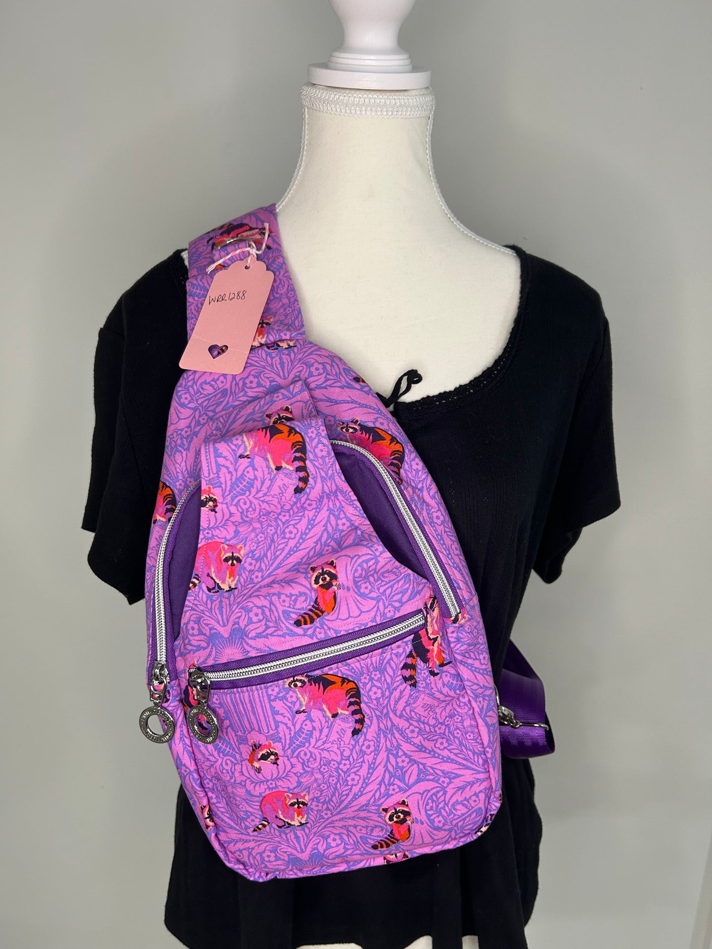 Wacky Raccoon’s Retro Sling Bag