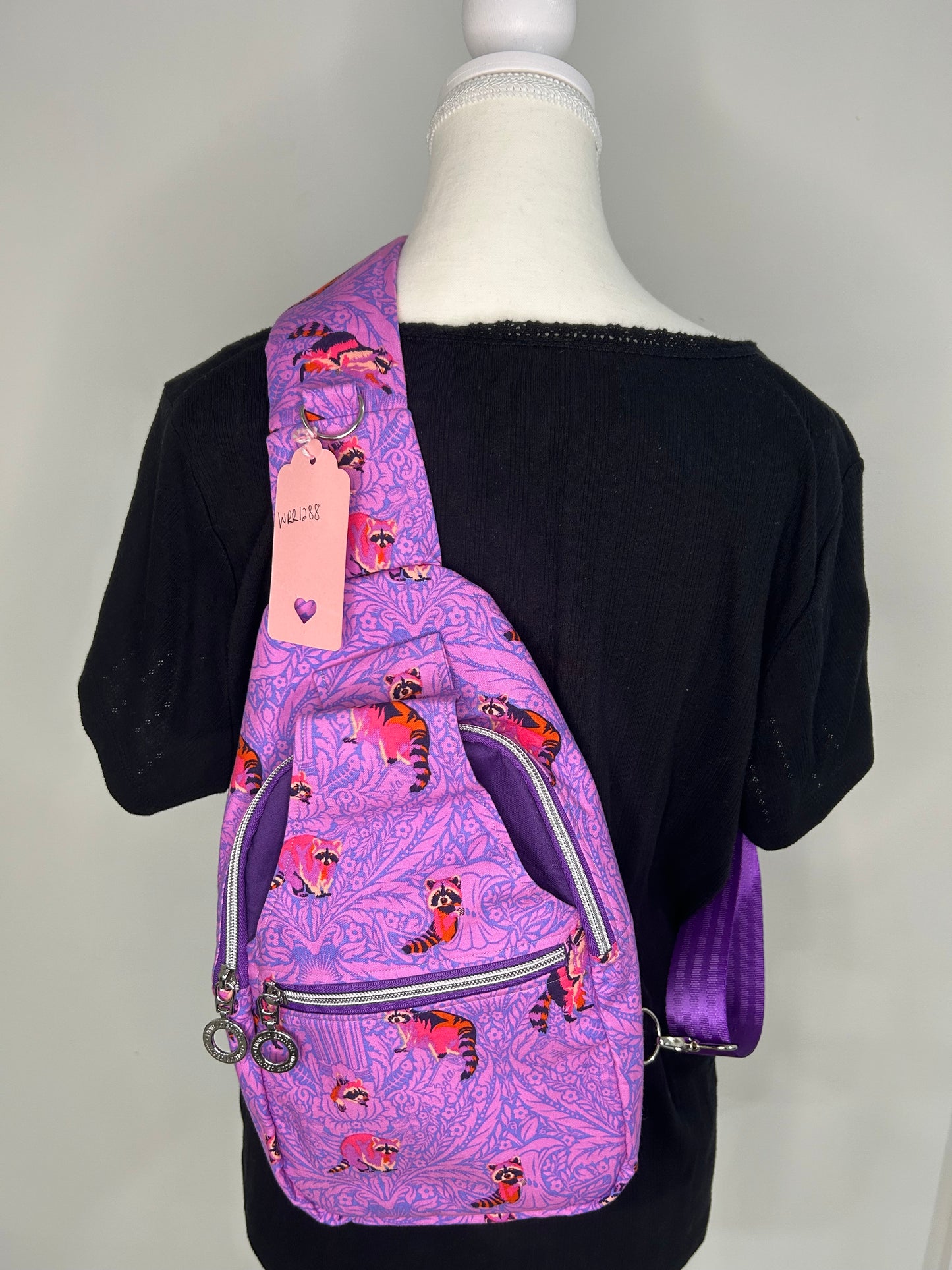 Wacky Raccoon’s Retro Sling Bag