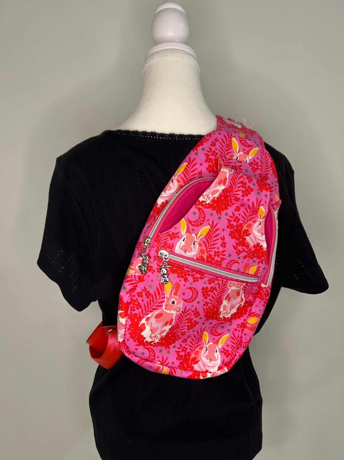 Hip Hop Hooray Bunny Retro Sling Bag