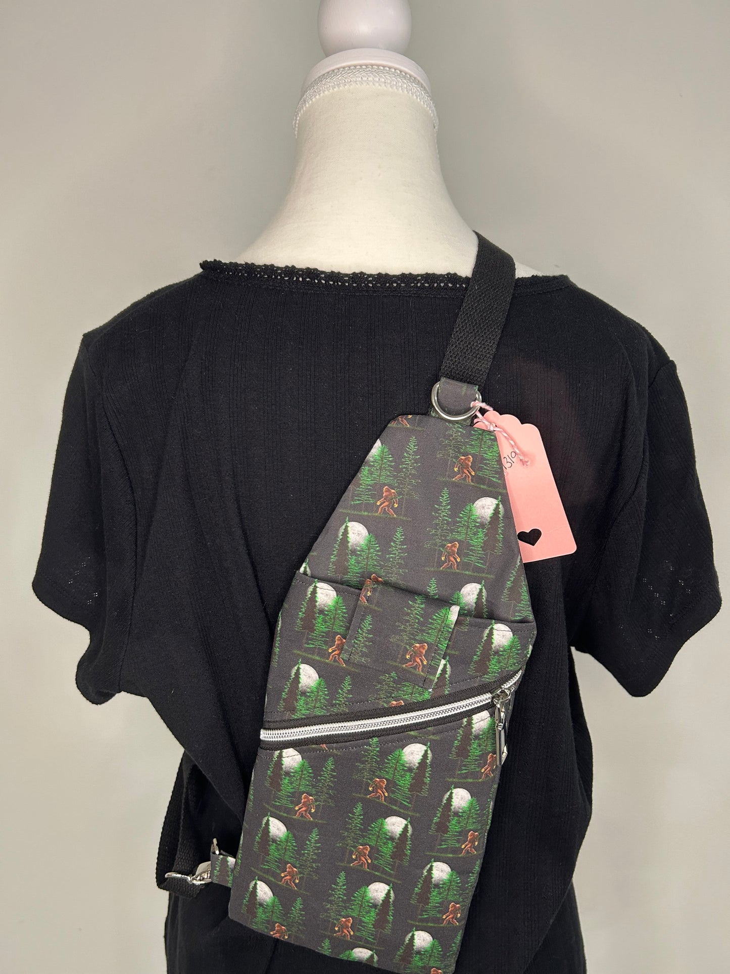 Moonlight Bigfoot Mini Traveler Sling Bag