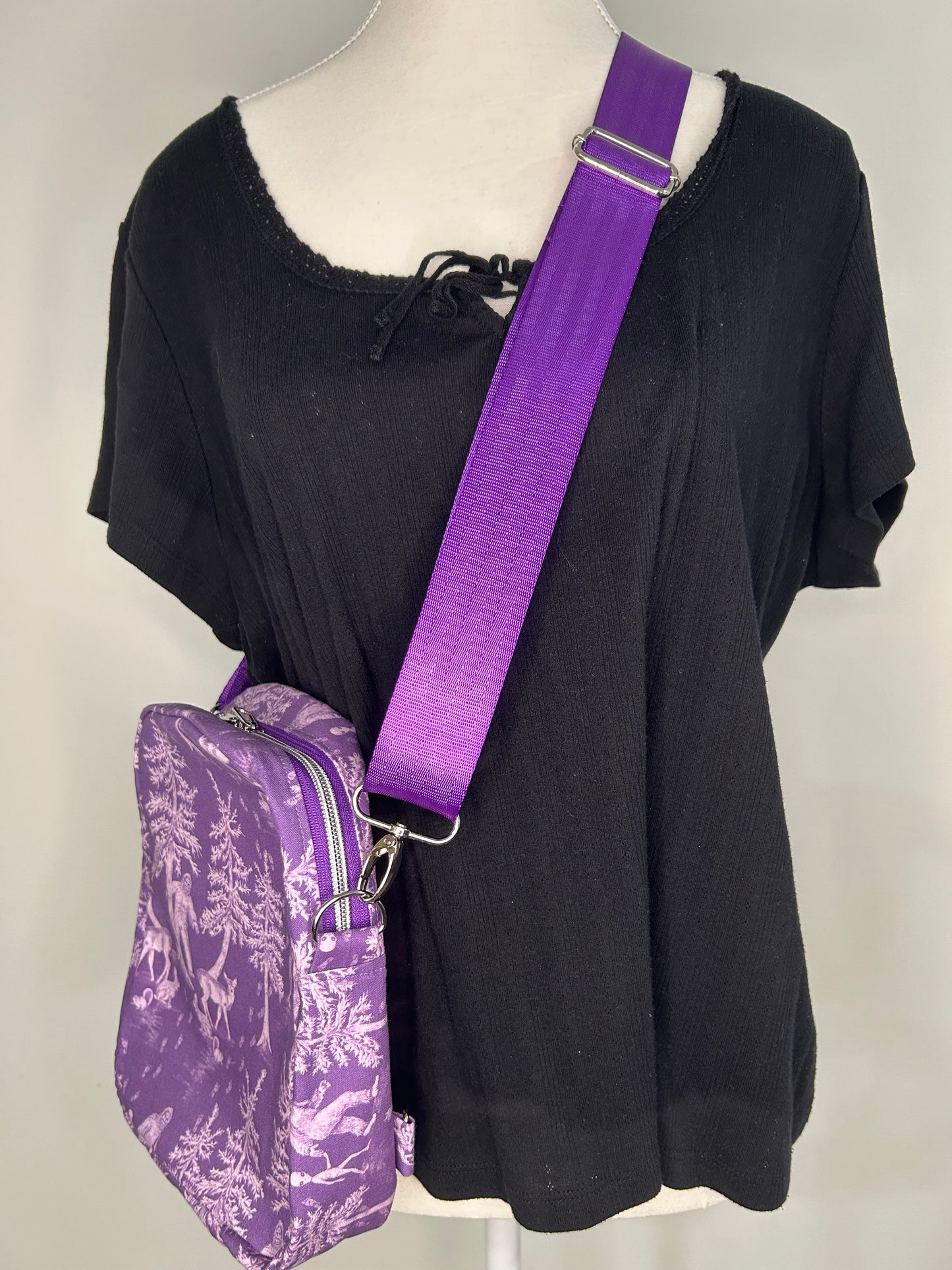 Friends of Bigfoot Convertible Pebble Bag