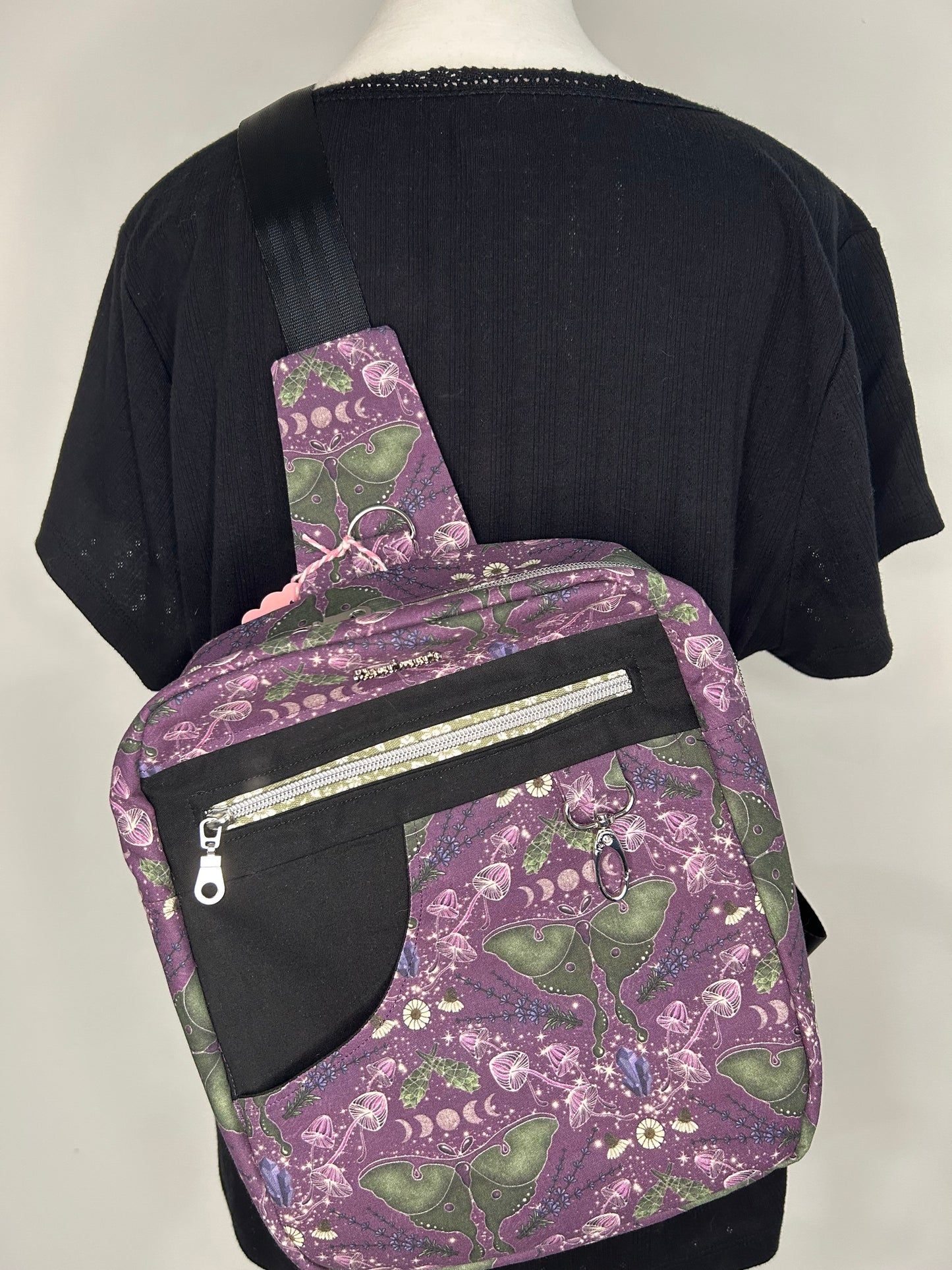 Lunar Moth Reporter Sling Bag