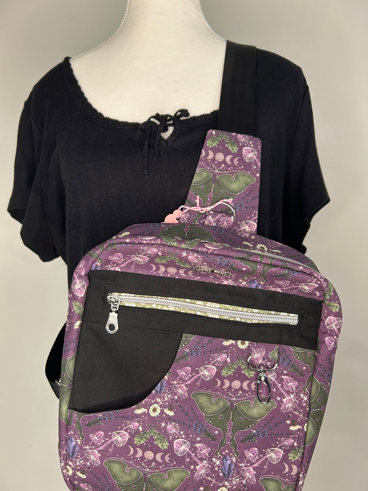 Lunar Moth Reporter Sling Bag