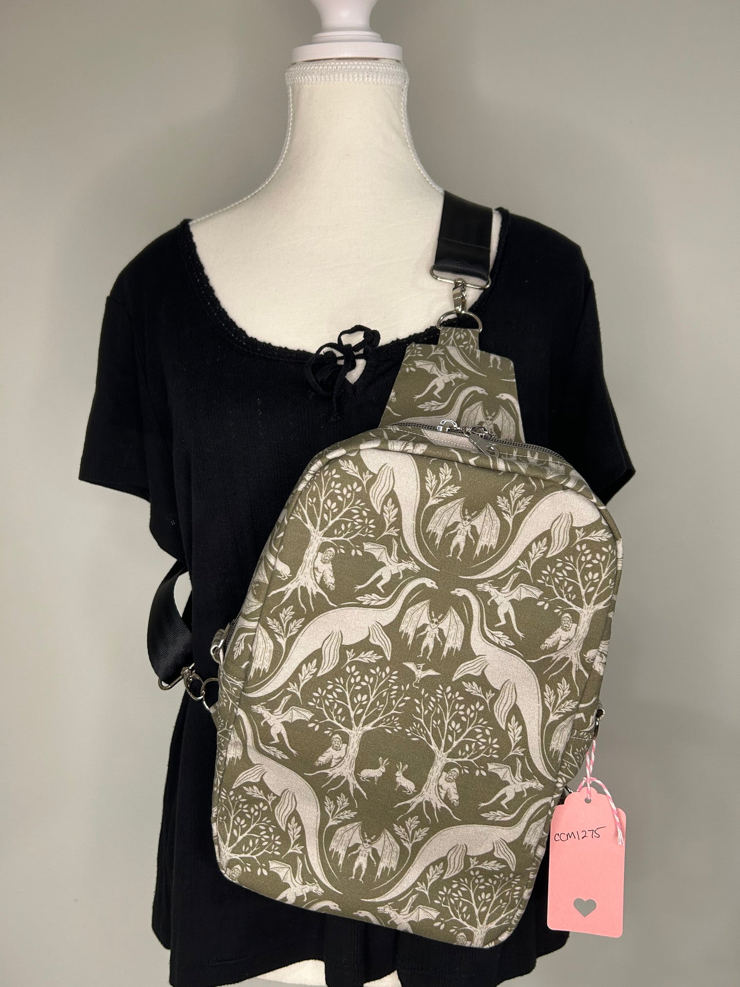 Cryptid Friends Convertible Modern Manda Bag