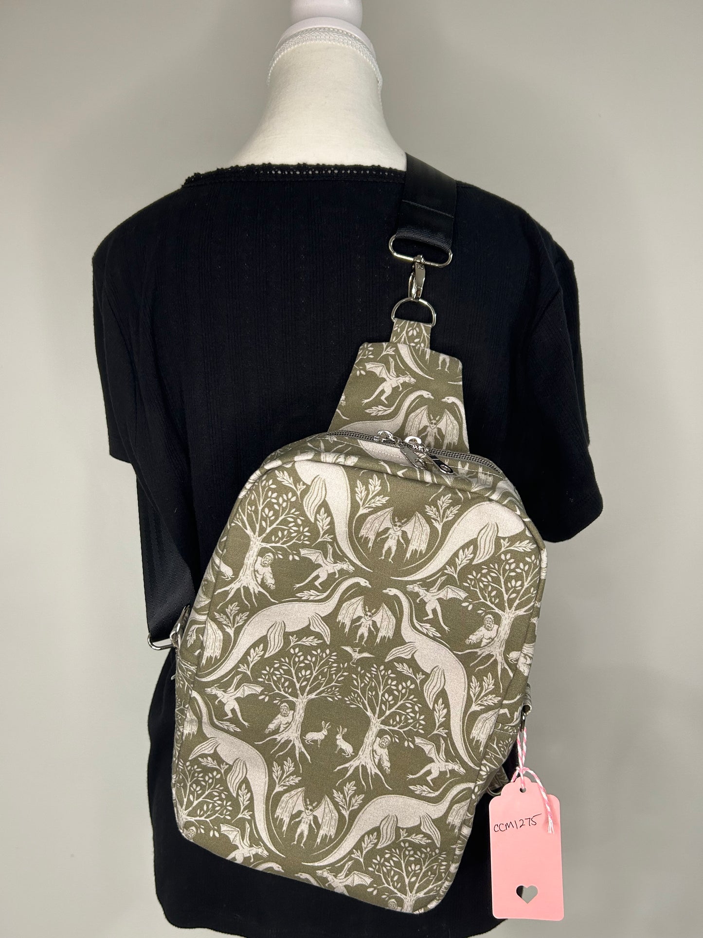 Cryptid Friends Convertible Modern Manda Bag