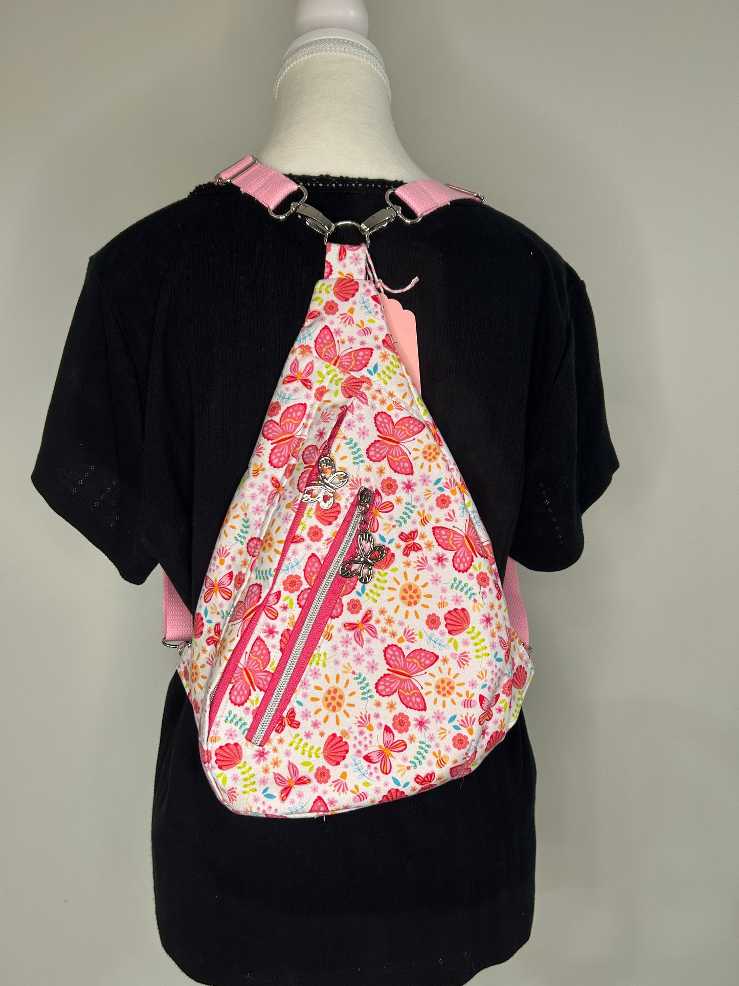 Be A Butterfly Finn Sling Bag Convertible to Backpack