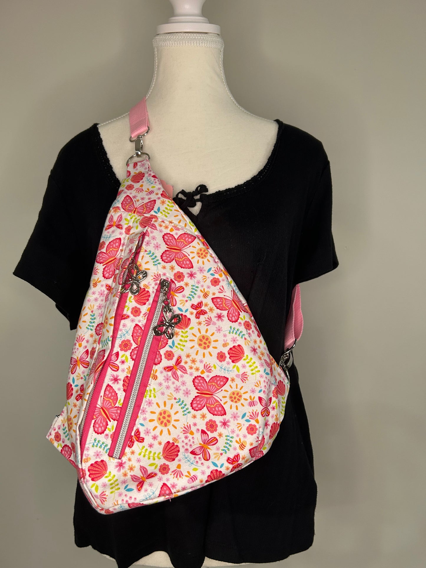 Be A Butterfly Finn Sling Bag Convertible to Backpack