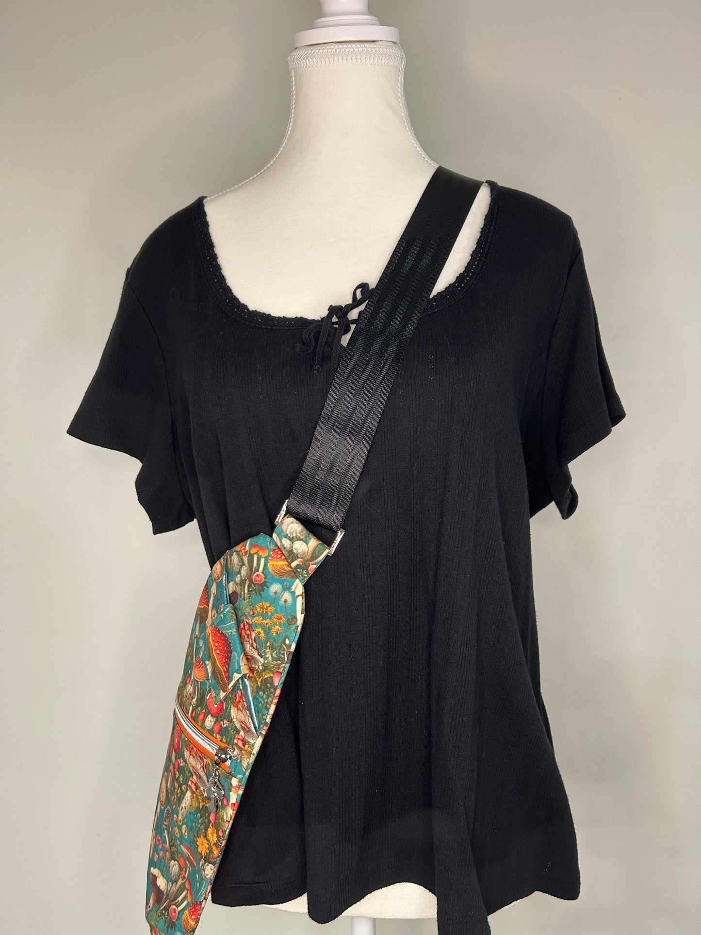 Psychedelic Mushroom Convertible Traveler Bag