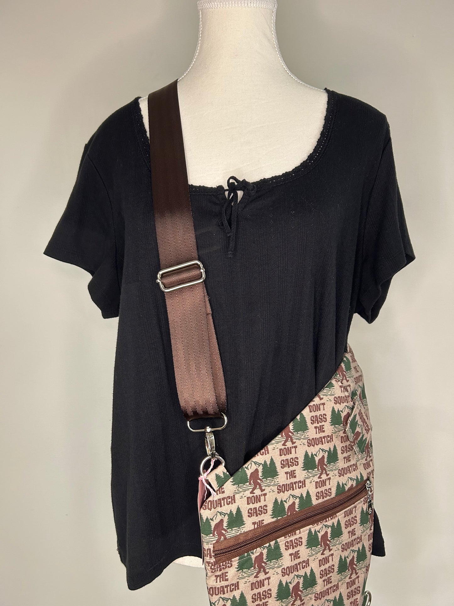 Don’t Sass the Squatch Convertible Traveler Bag
