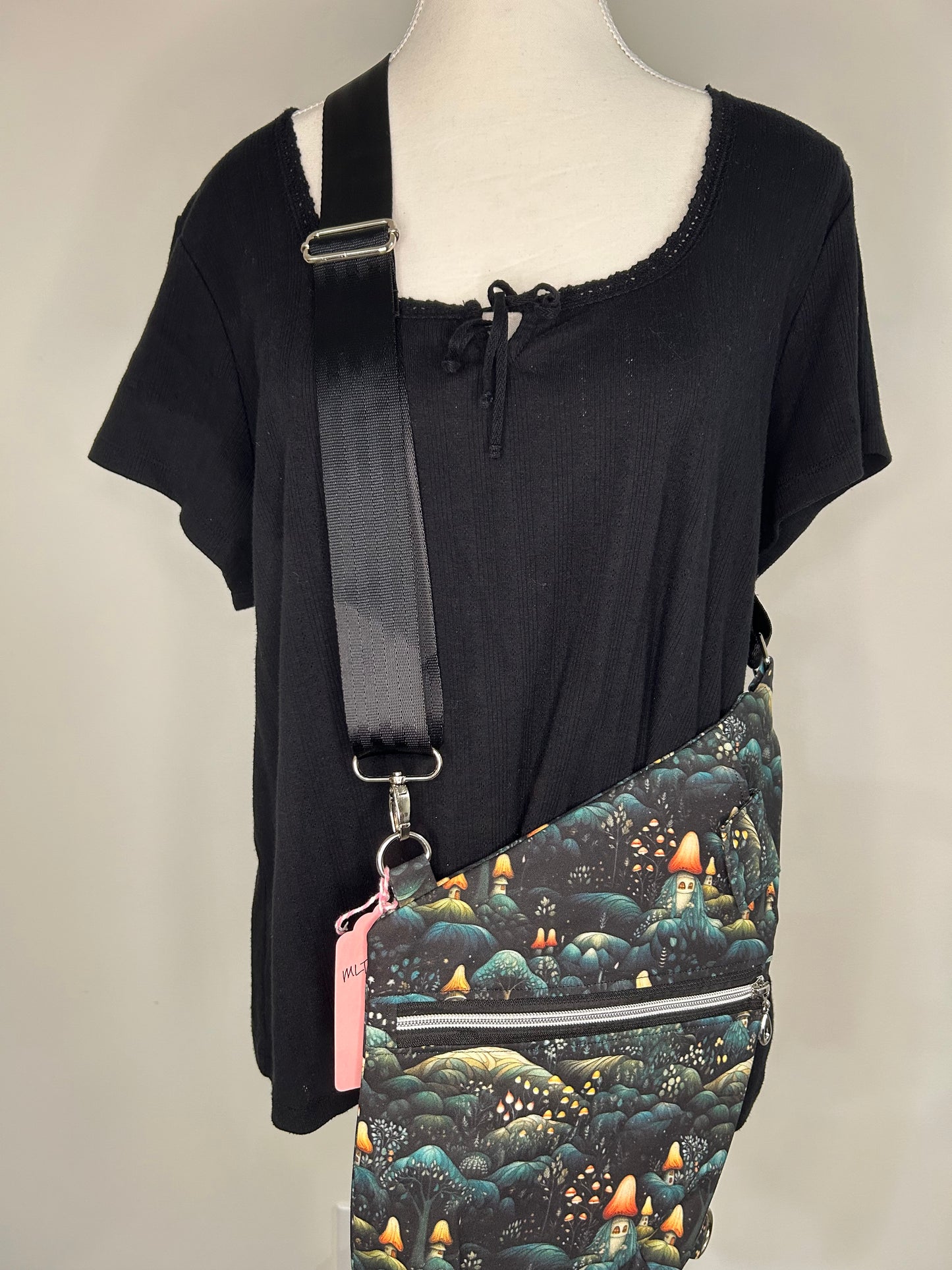 Mushroom Village Convertible Traveler Bag