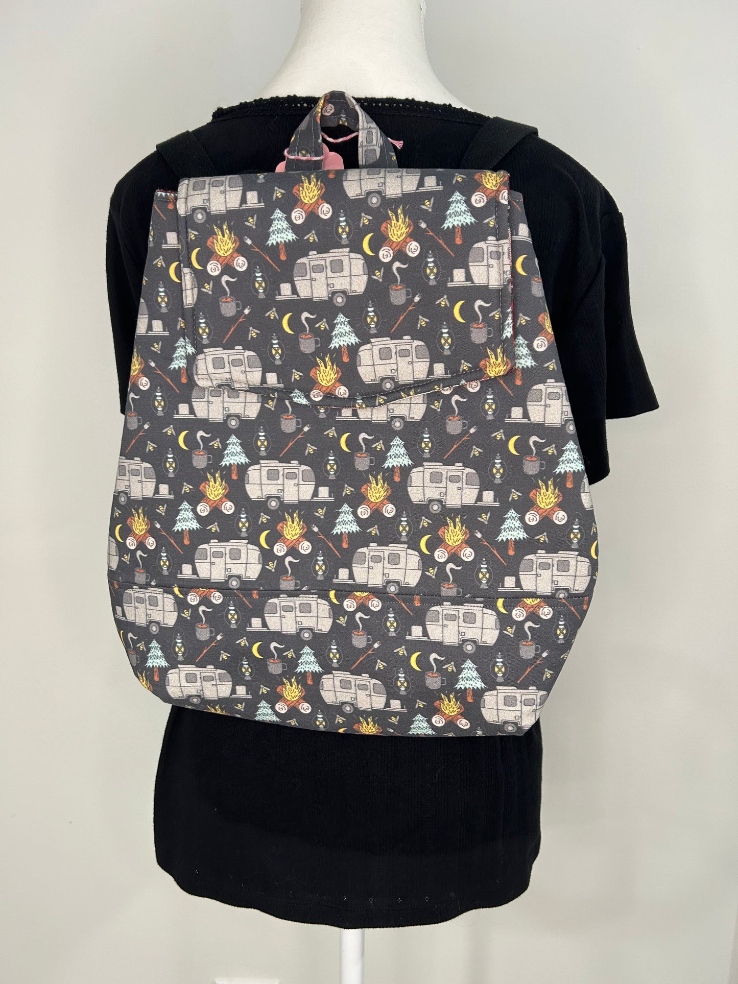 Camping Themed Backpack