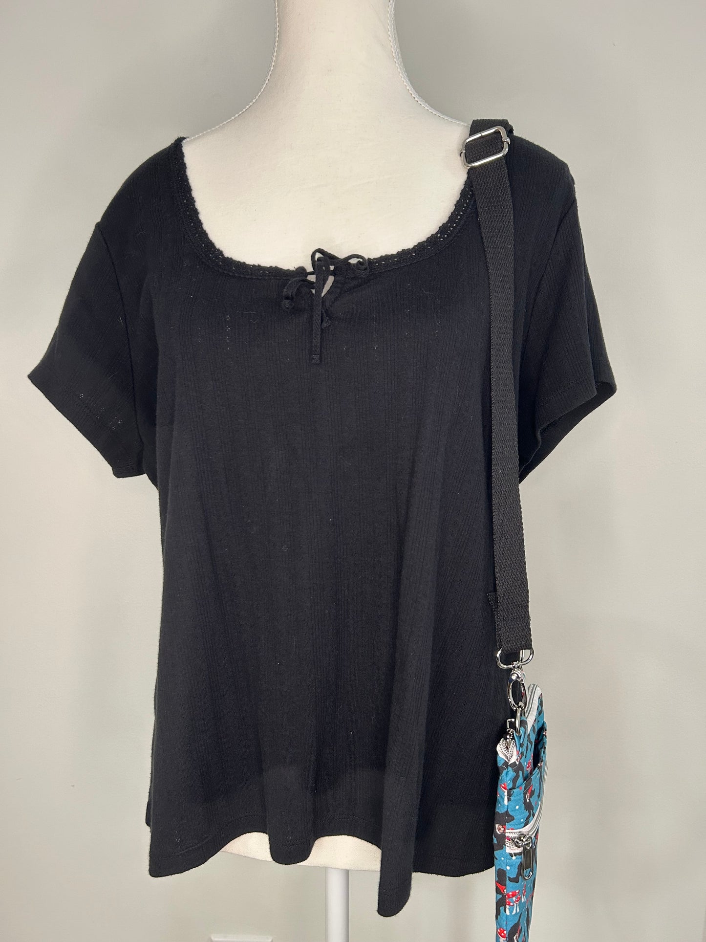 Bigfoot Mushroom Gnome Crossbody Bag