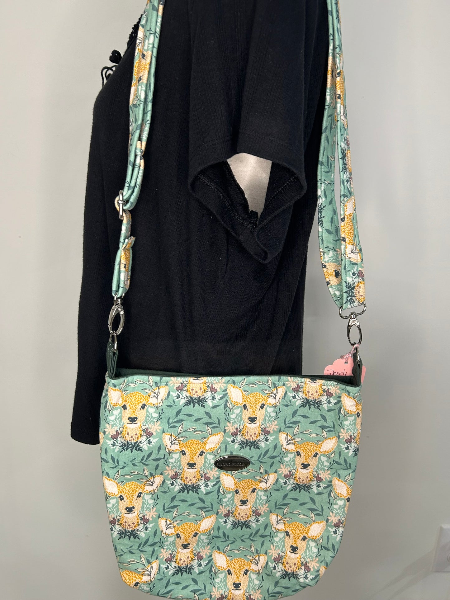 Deer-ly Doe Crossbody Bag