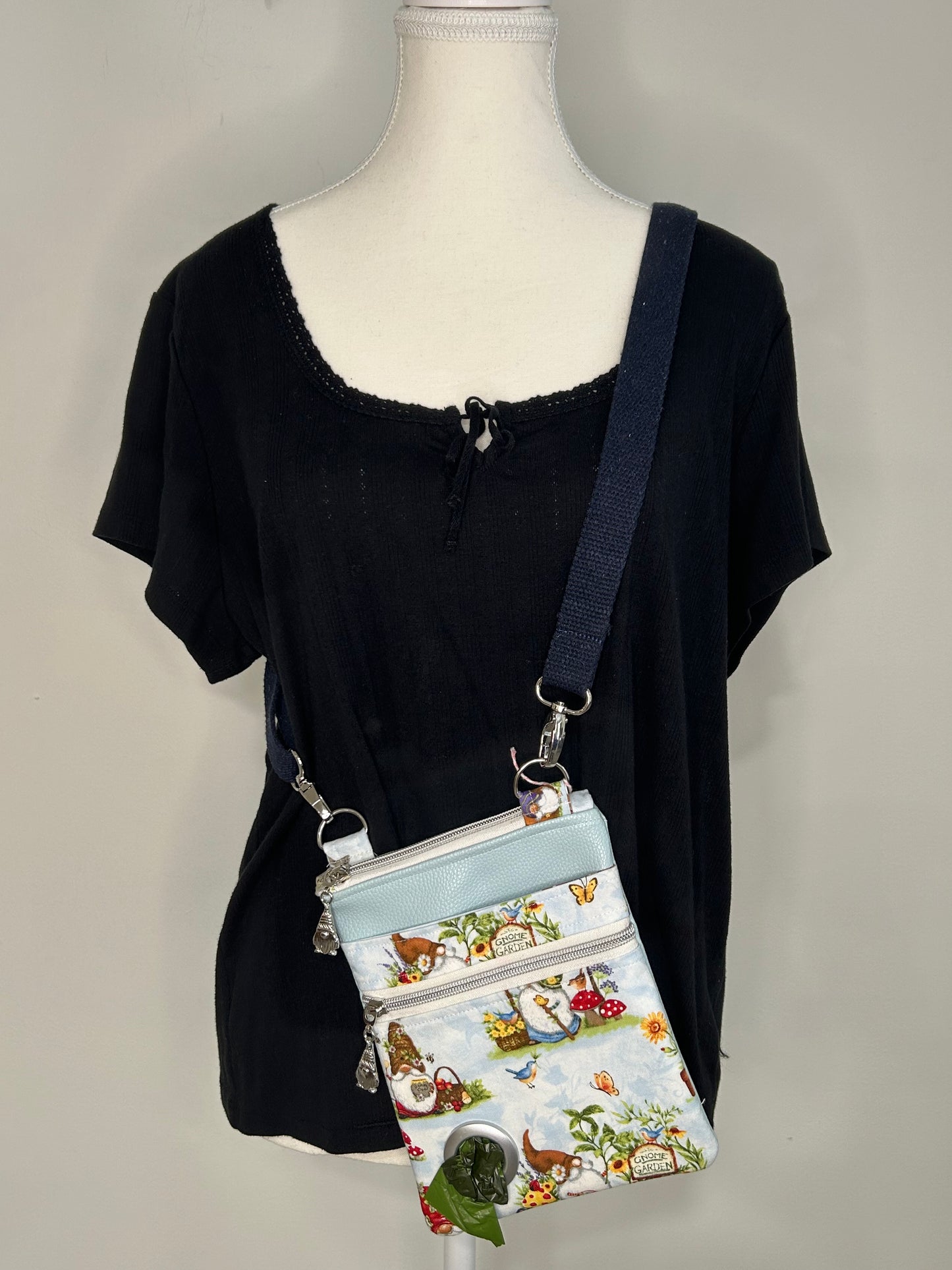 Gnome Dog Walking Bag