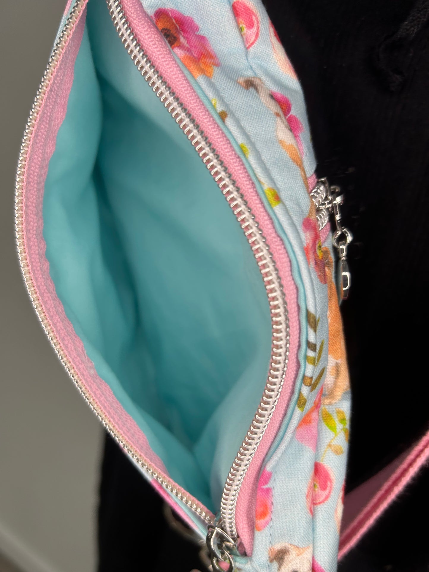 English Bulldog Mini Traveler Sling Bag