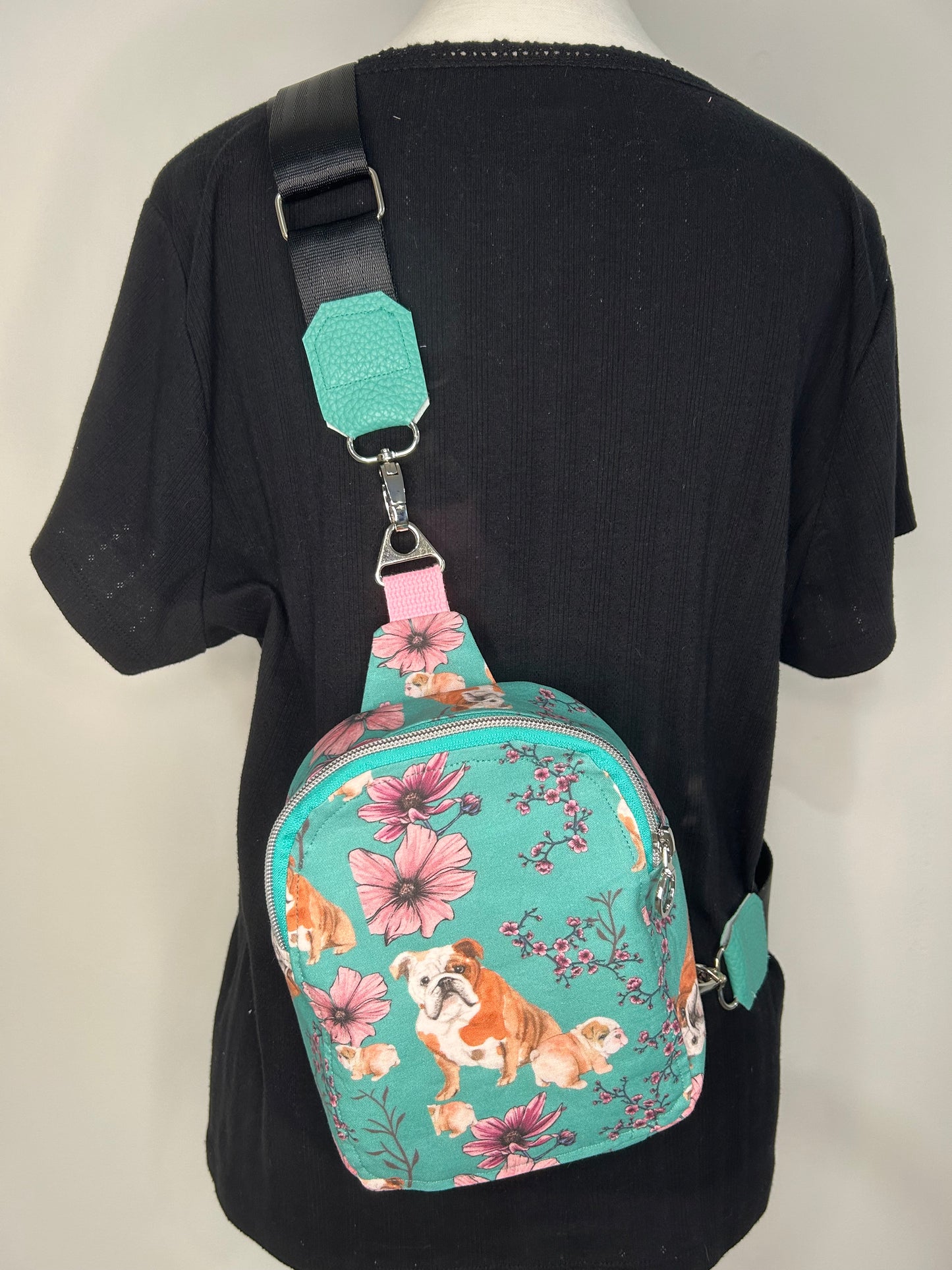 English Bulldog Mav Pack Sling Bag
