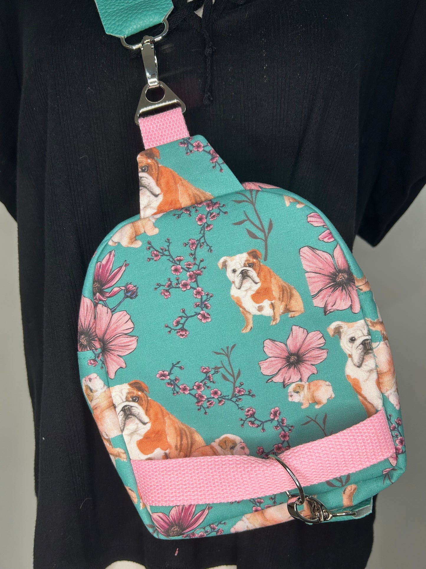 English Bulldog Mav Pack Sling Bag