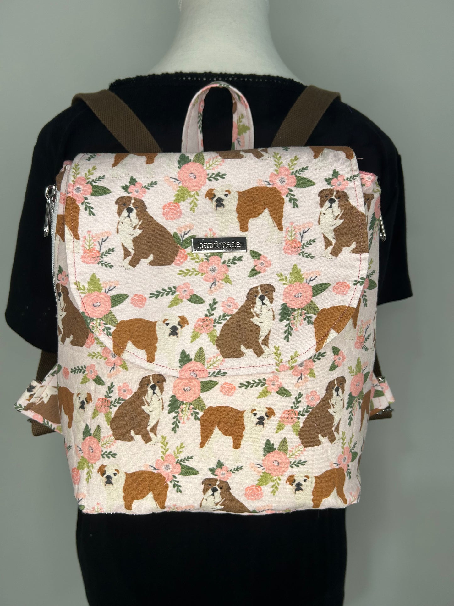 English Bulldog Ninebark Backpack