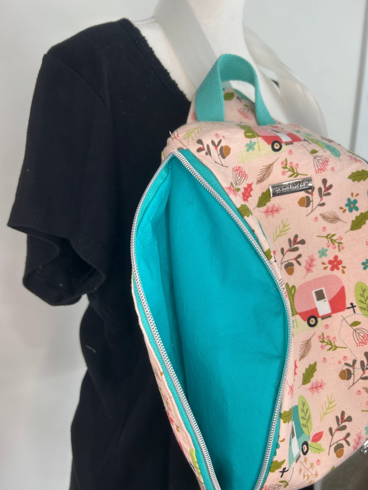 Floral Camping Lind Sling Backpack