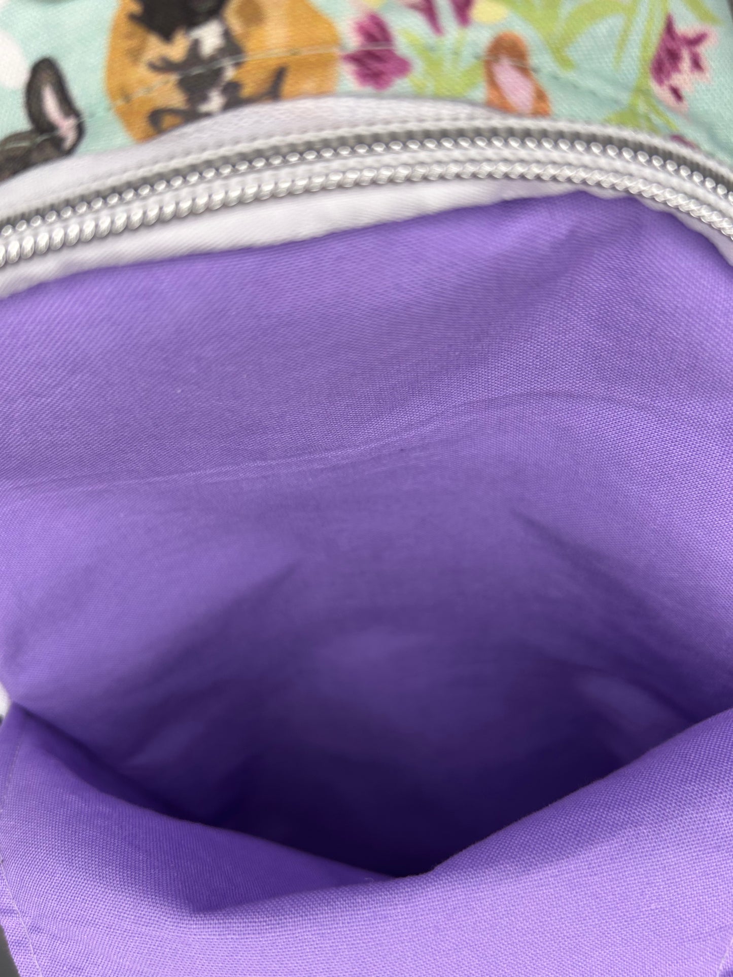 Frenchie Fields Retro Sling Backpack