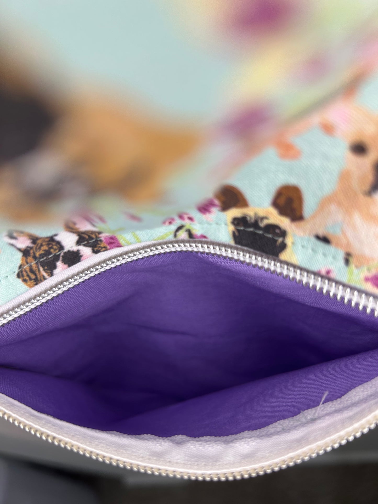 Frenchie Fields Retro Sling Backpack