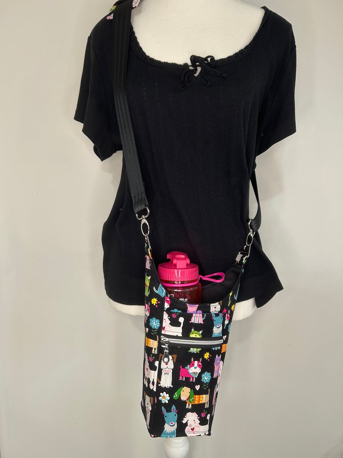 Puppy Love Water Bottle Bag