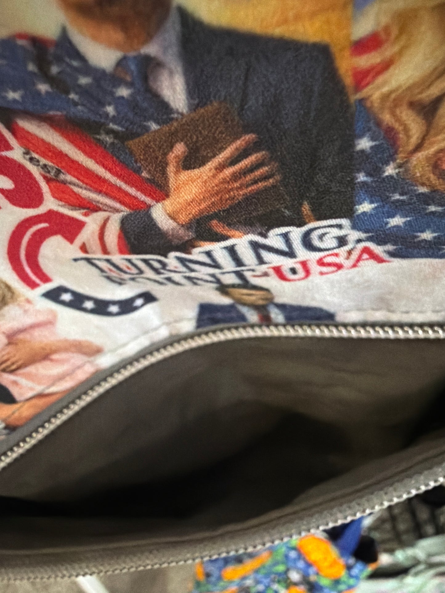 We Miss You Charlie Kirk Traveler Convertible Bag