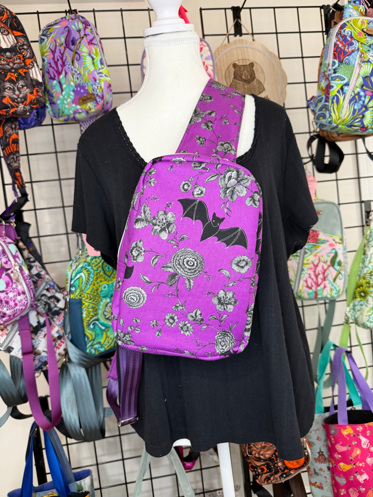 Floral Batty Super Simplistic Sling