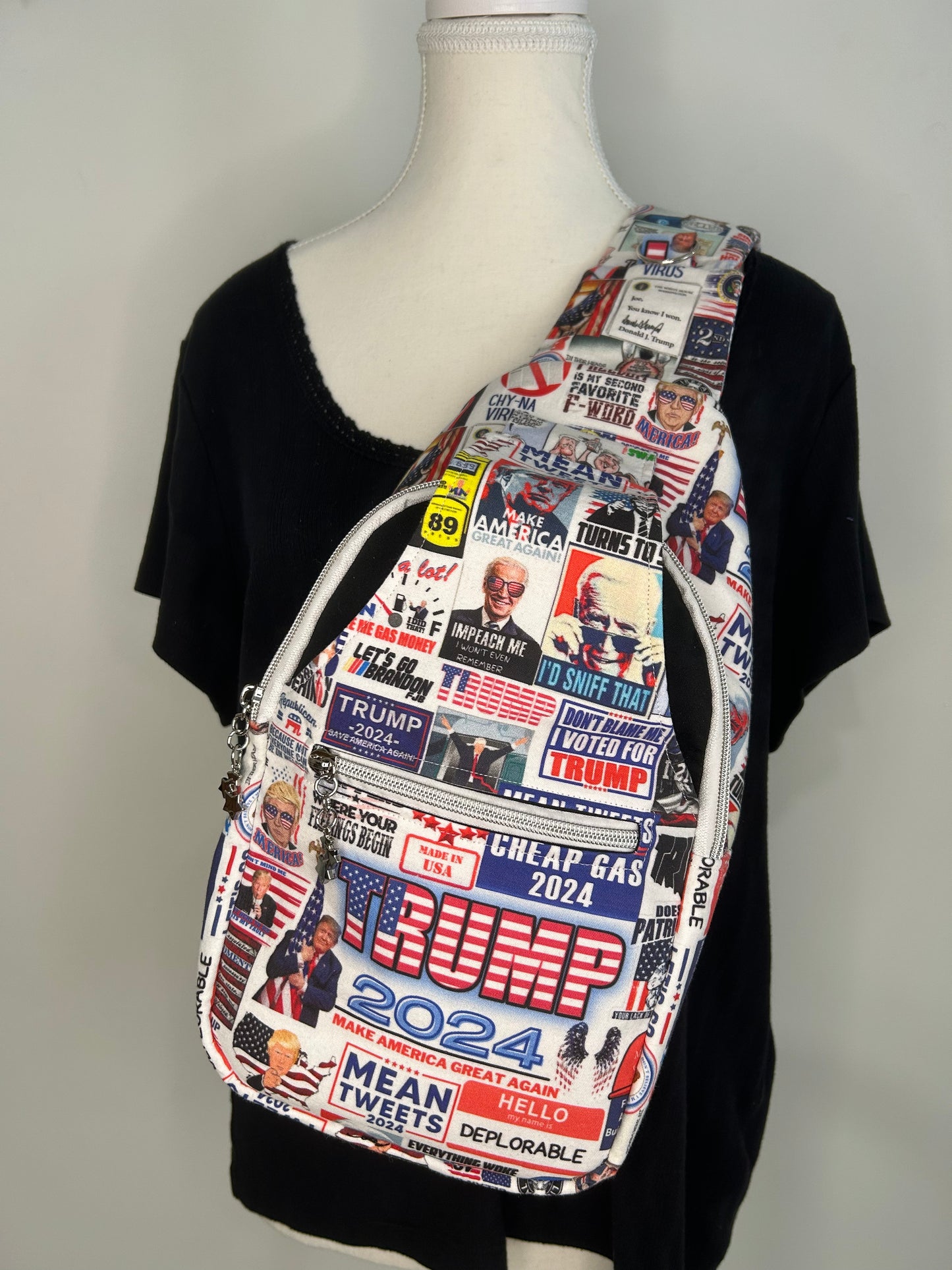 Trump Nation Retro Sling Bag