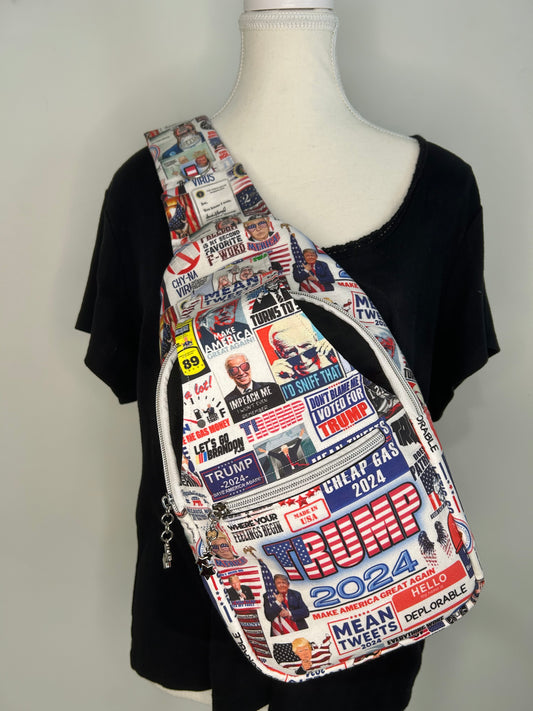 Trump Nation Retro Sling Bag