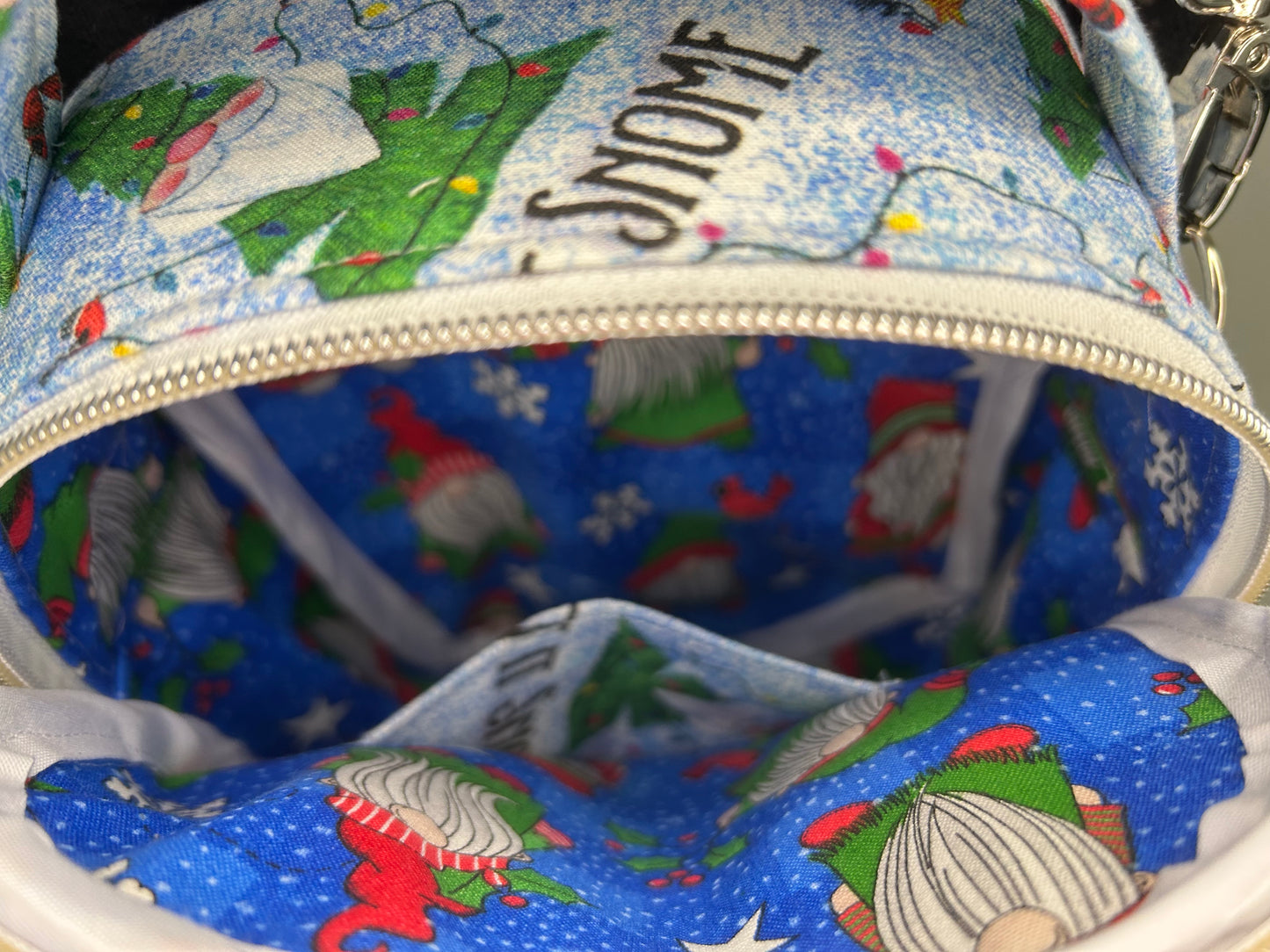 Let It Snome Tag-Along Crossbody Purse Bag