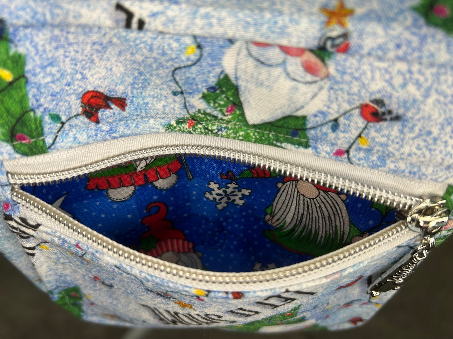 Let It Snome Tag-Along Crossbody Purse Bag