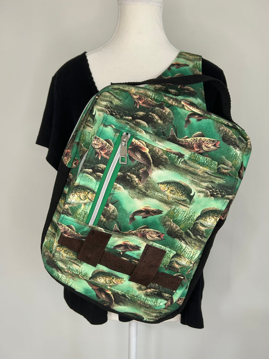 Something’s Fishy Duncan Messenger Sling