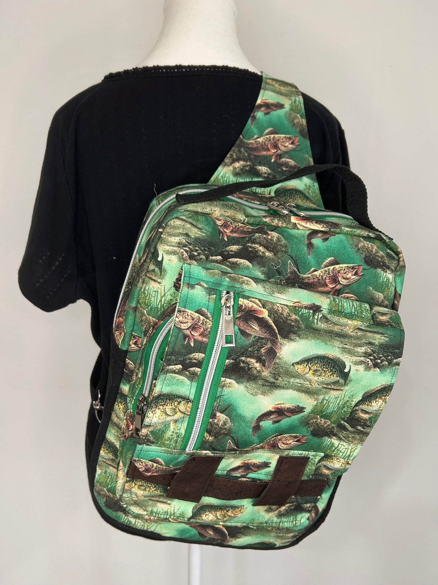 Something’s Fishy Duncan Messenger Sling