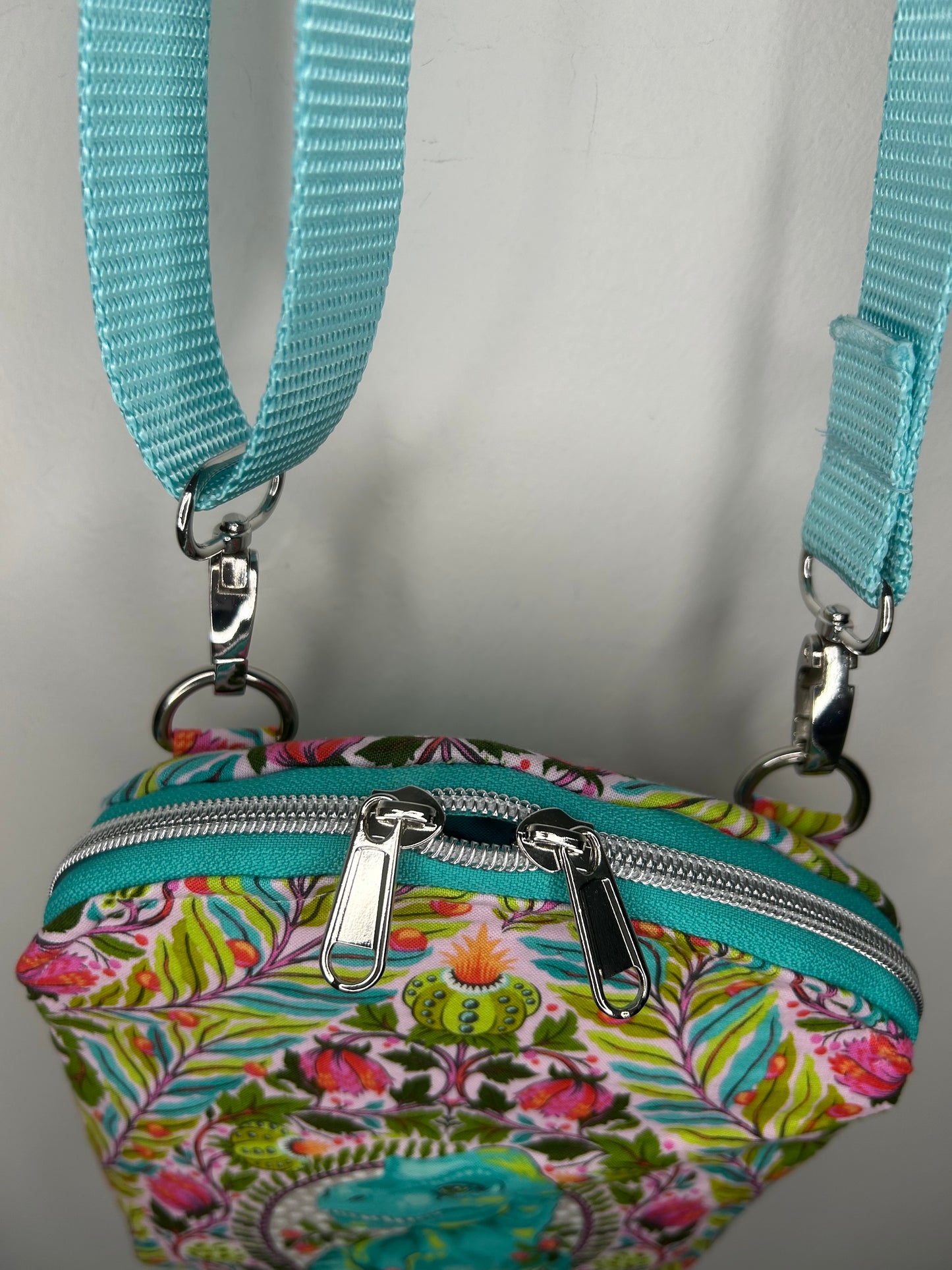 Handmade T-Rex Dinosaur Essential Crossbody Bag