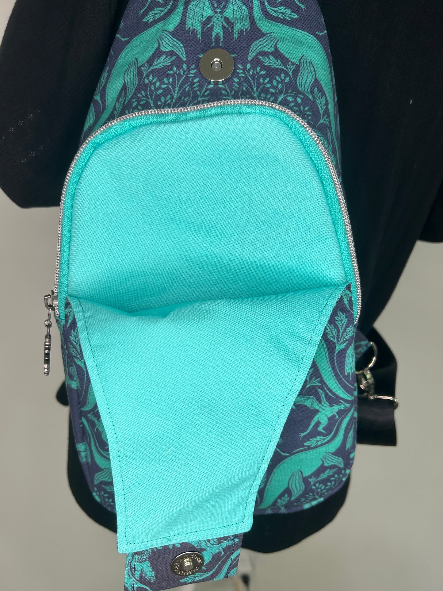 Cryptid Friends Retro Sling Backpack
