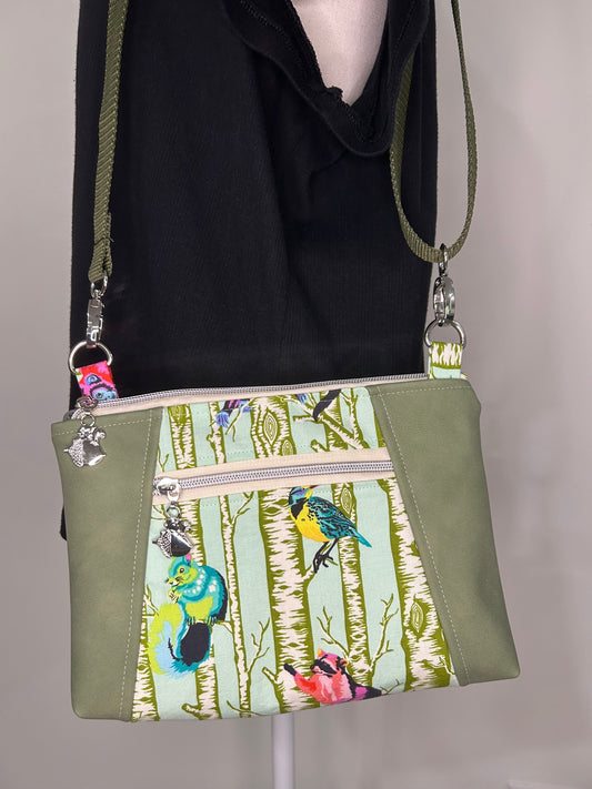 Getting Squirrely Sunshine Crossbody Bag