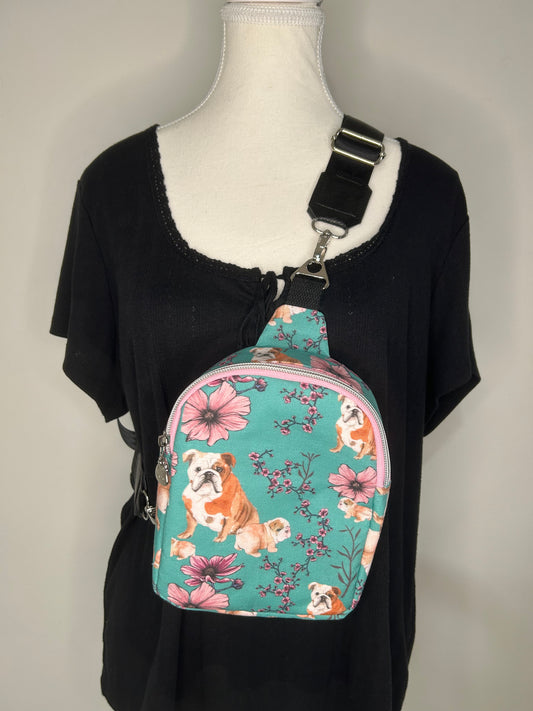 English Bulldog Mav Pack Sling Bag