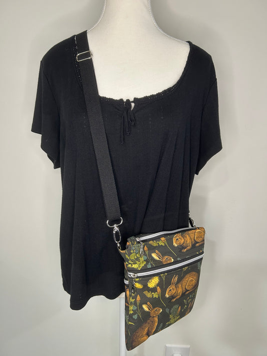 Hip Hop Bunny Zippy Crossbody Bag
