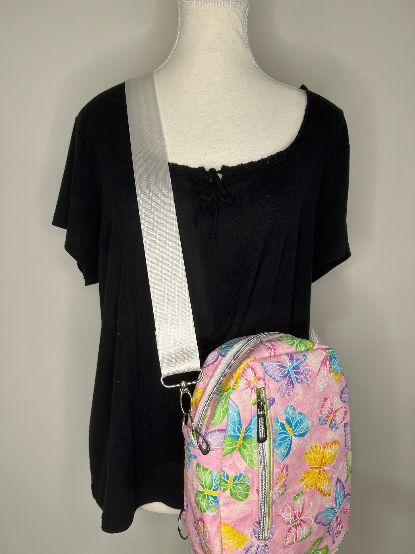 All A Flutter Pebble Convertible Bag