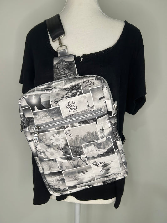 Handmade Large Convertible 3 in 1 Bible Bag