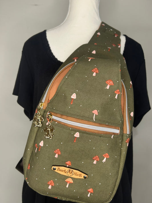 Mushroom Retro Sling Bag