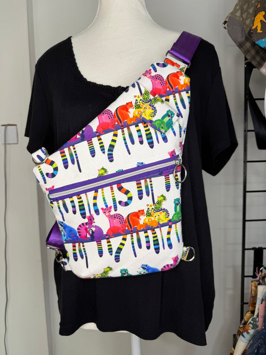 Love in the Wild Convertible Traveler Sling Bag