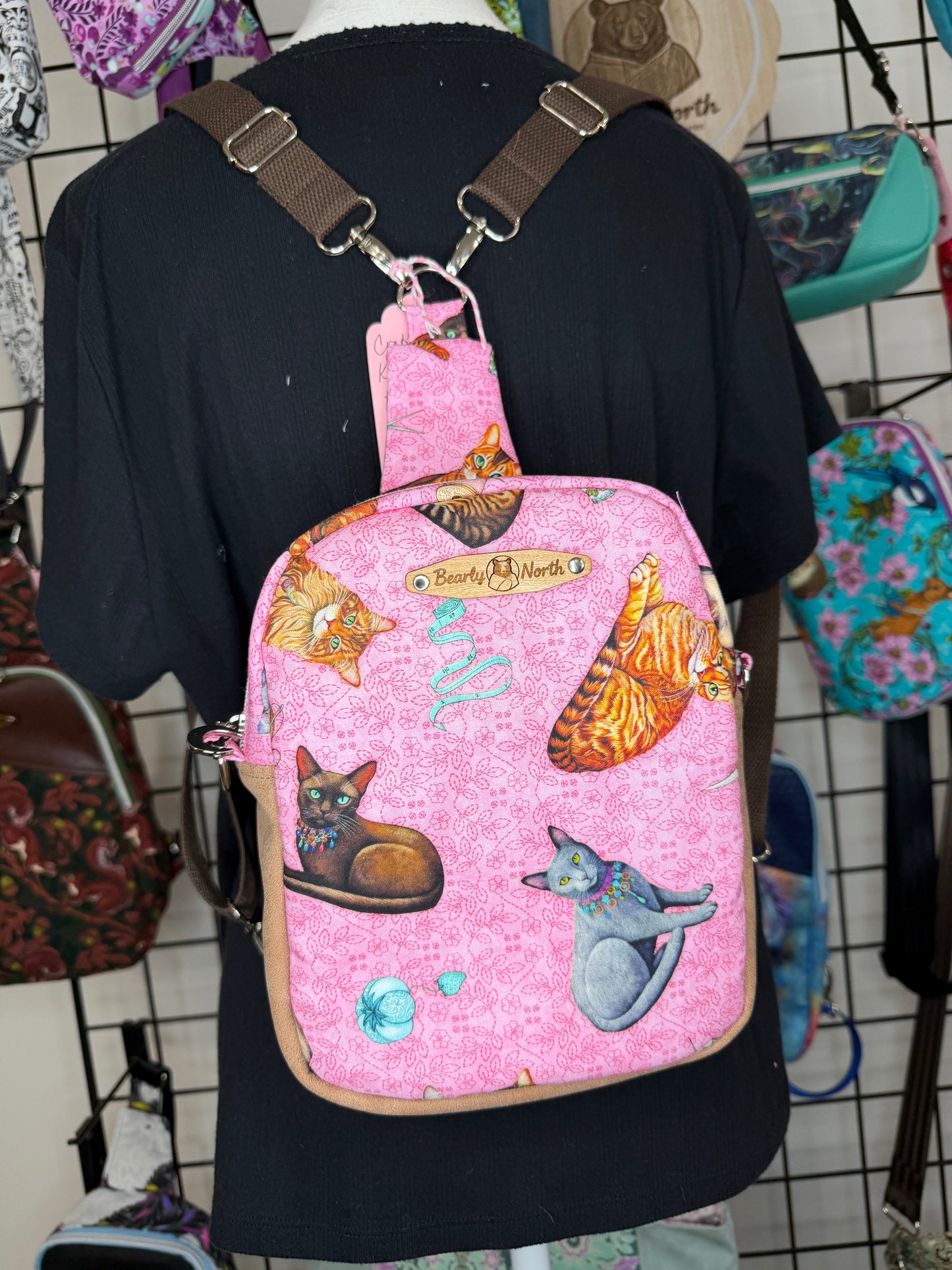 Sewing Cats Pebble 4 in 1 Convertible Bag