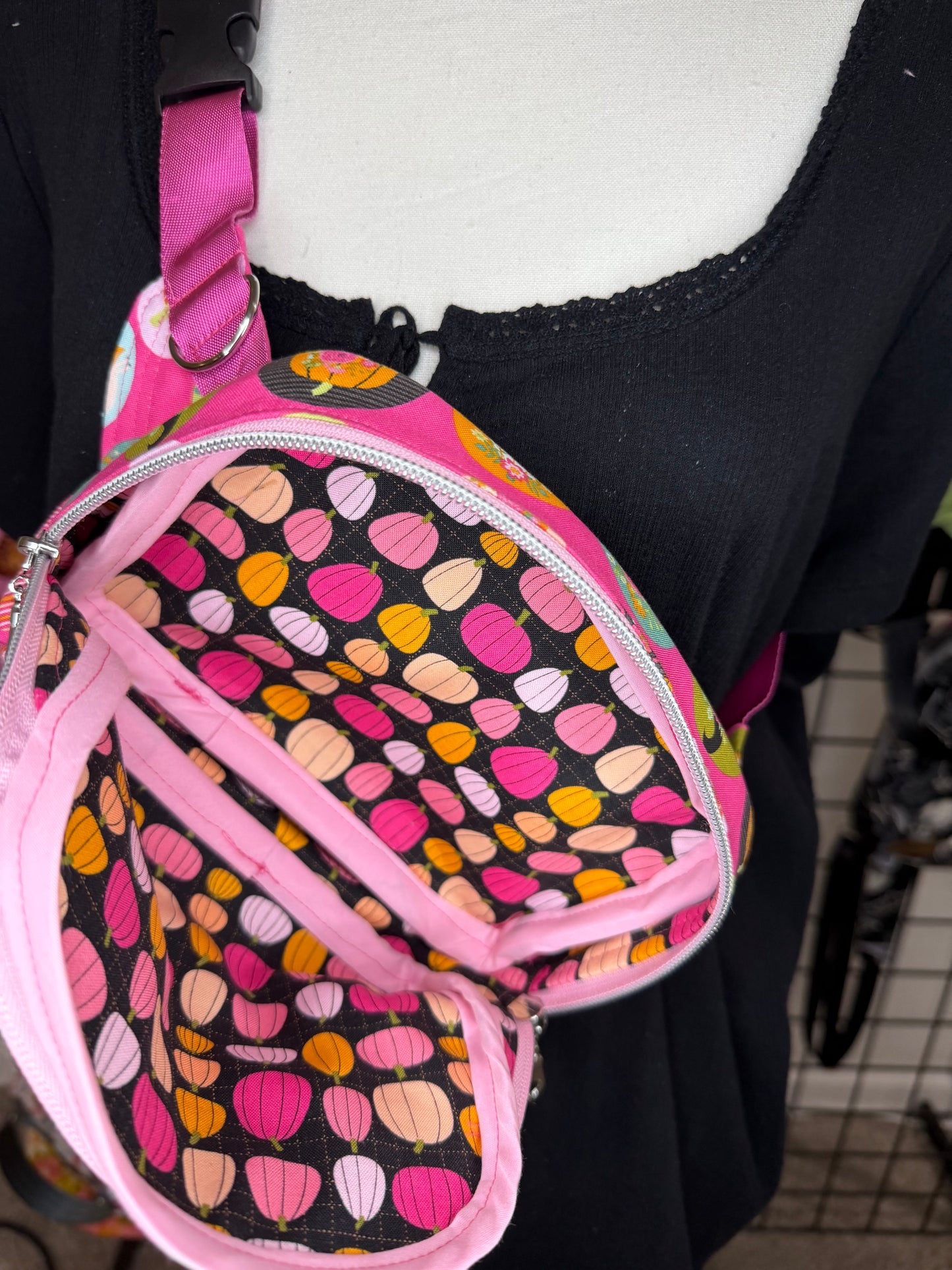 Kitty Loves Candy Small Louie Sling Bag to Waist Bag