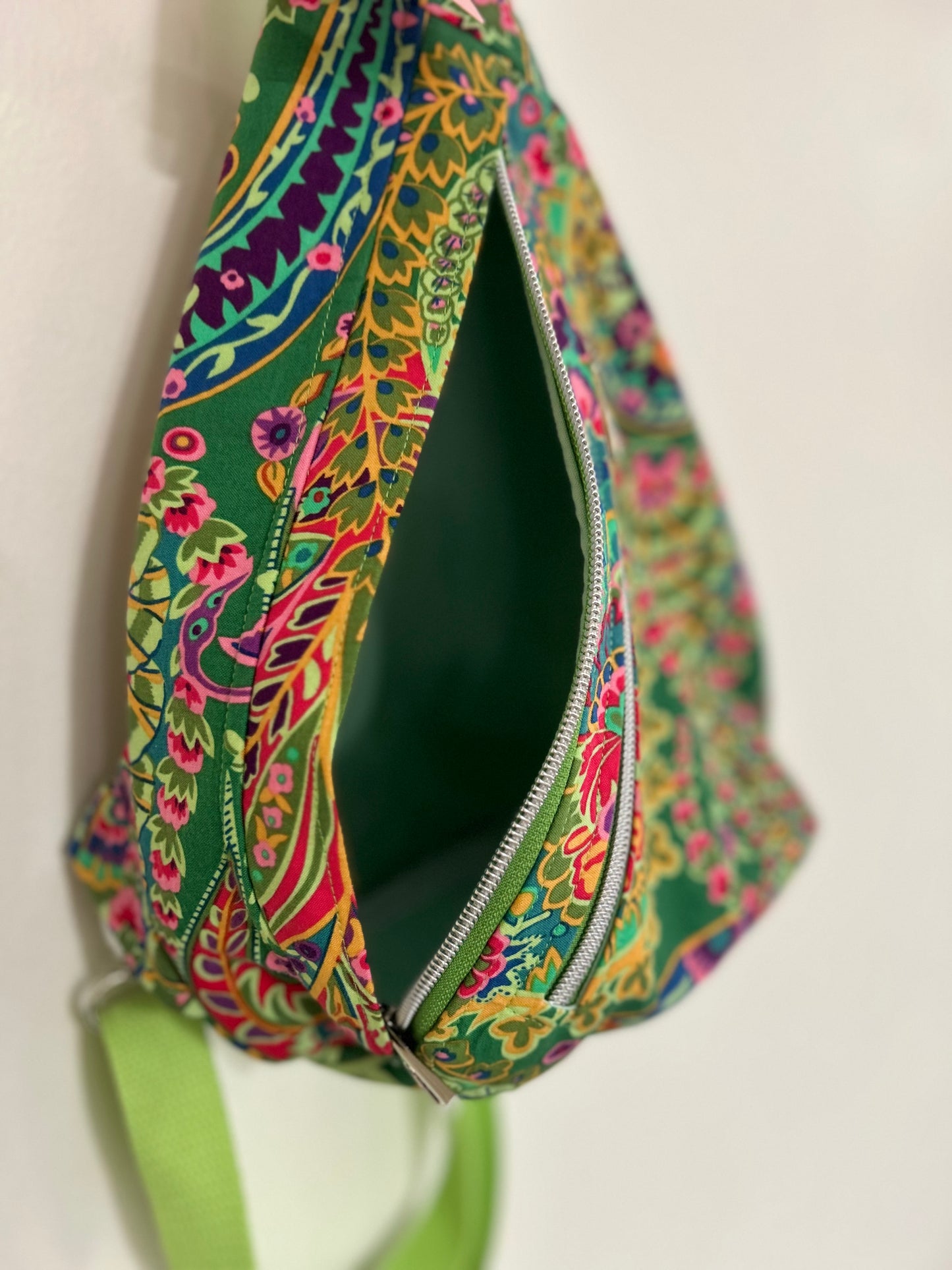 Funky Floral Finn Sling Bag